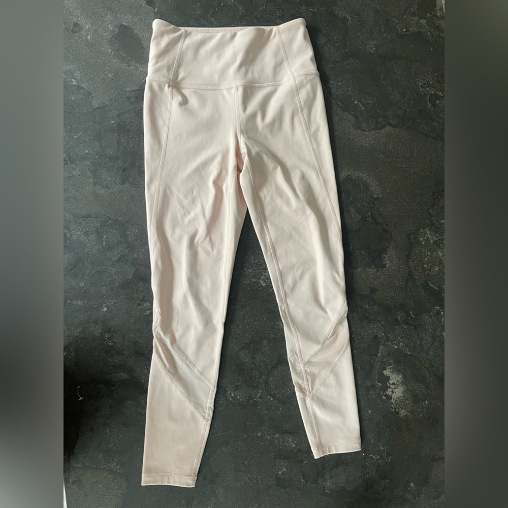 Baby pink athleta leggings